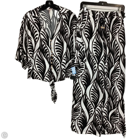 Pants Set 2pc By Clothes Mentor In Black, Size: 6