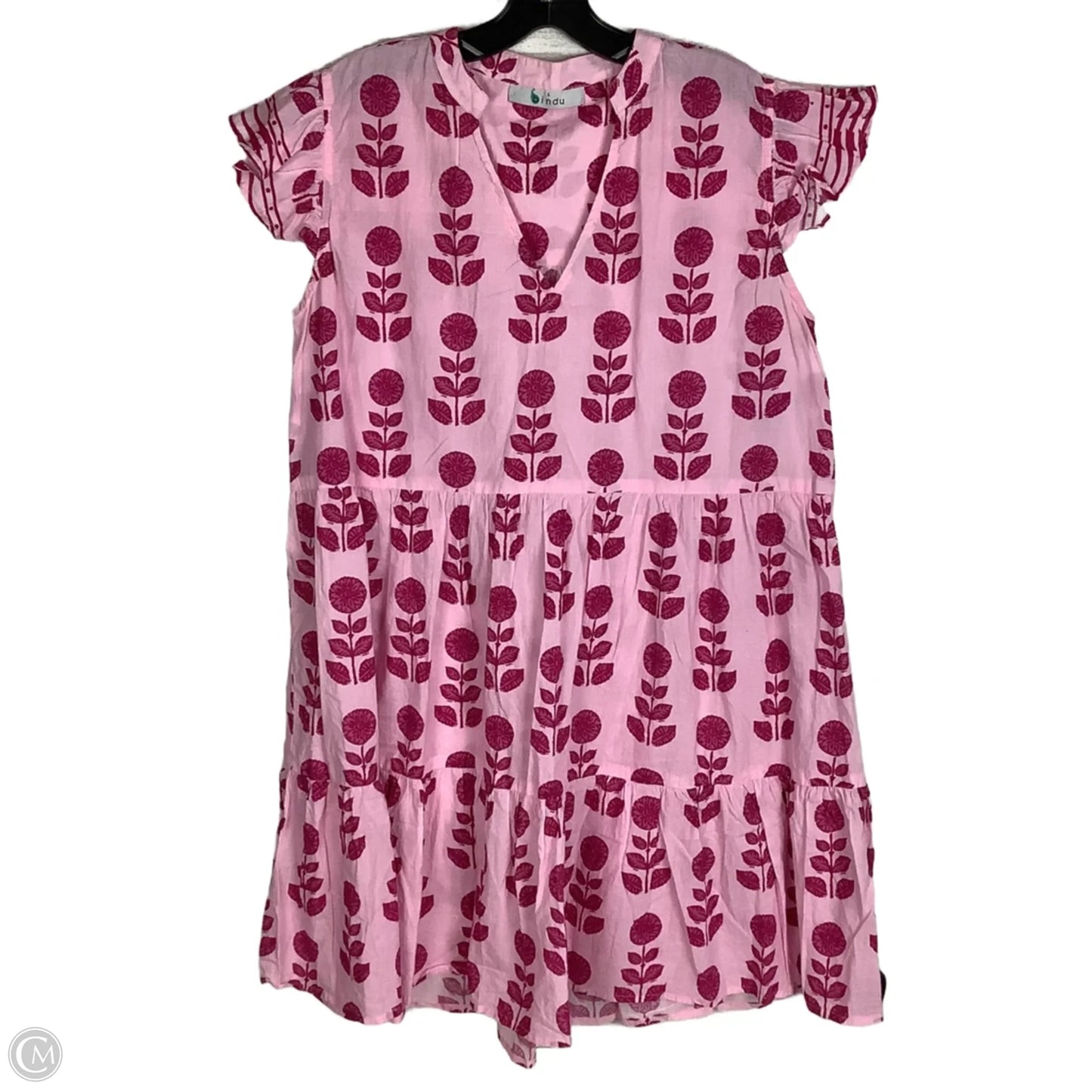 Dress Casual Short By Cmc In Pink, Size: L