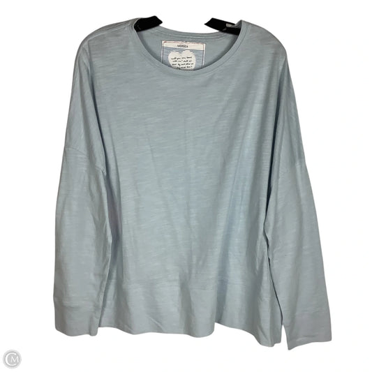 Top Long Sleeve By Cmc In Blue, Size: Osfm