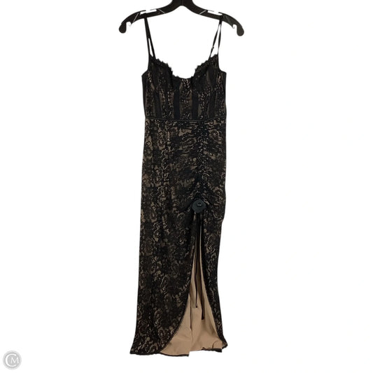 Dress Party Midi By Urban Outfitters In Black, Size: S