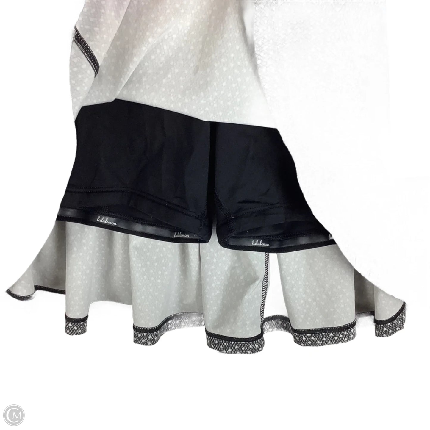 Athletic Skirt By Lululemon In Grey, Size: 4