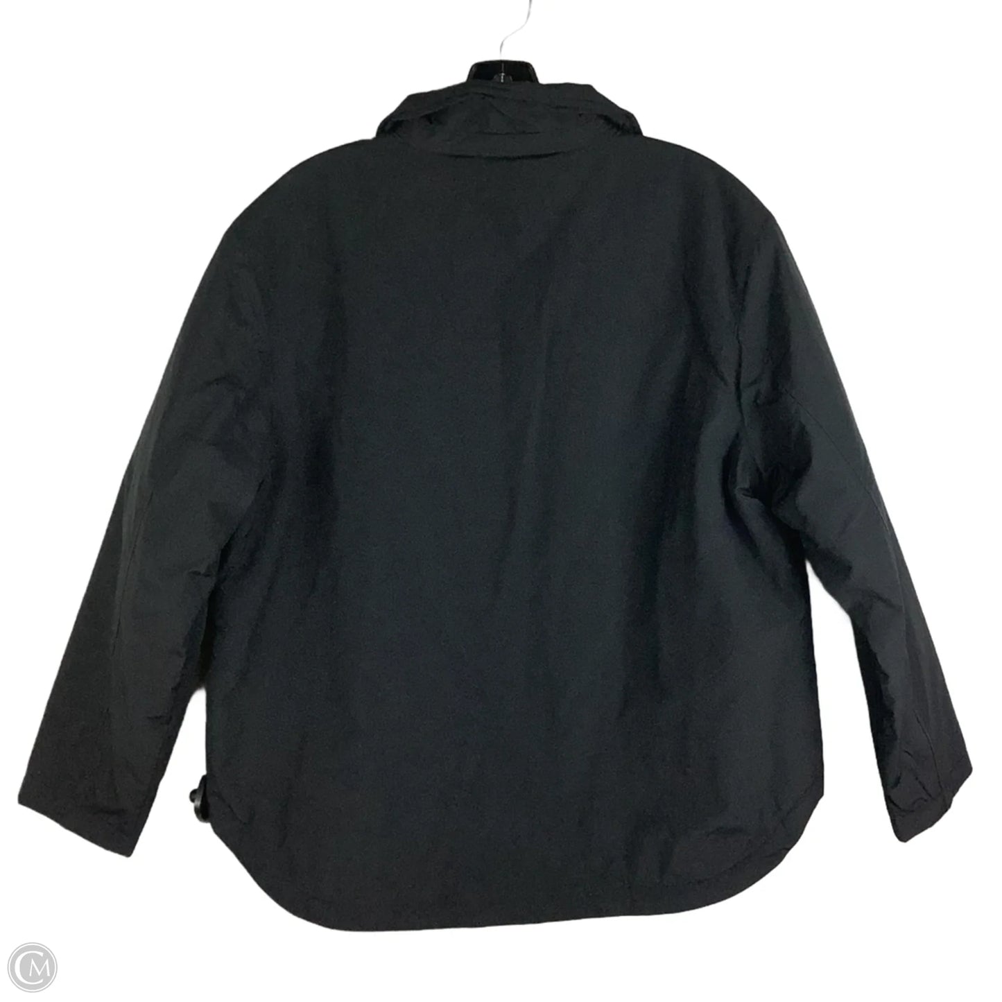 Jacket Shirt By Time And Tru In Black, Size: L