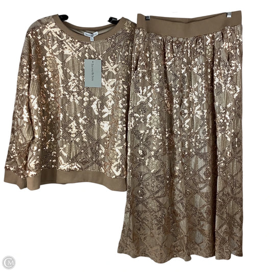 Pants Set 2pc By See And Be Seen In Brown, Size: L