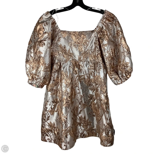 Dress Party Short By Umgee In Rose Gold, Size: L