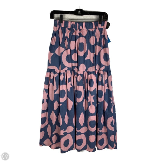 Skirt Maxi By Gigio In Blue & Pink, Size: S