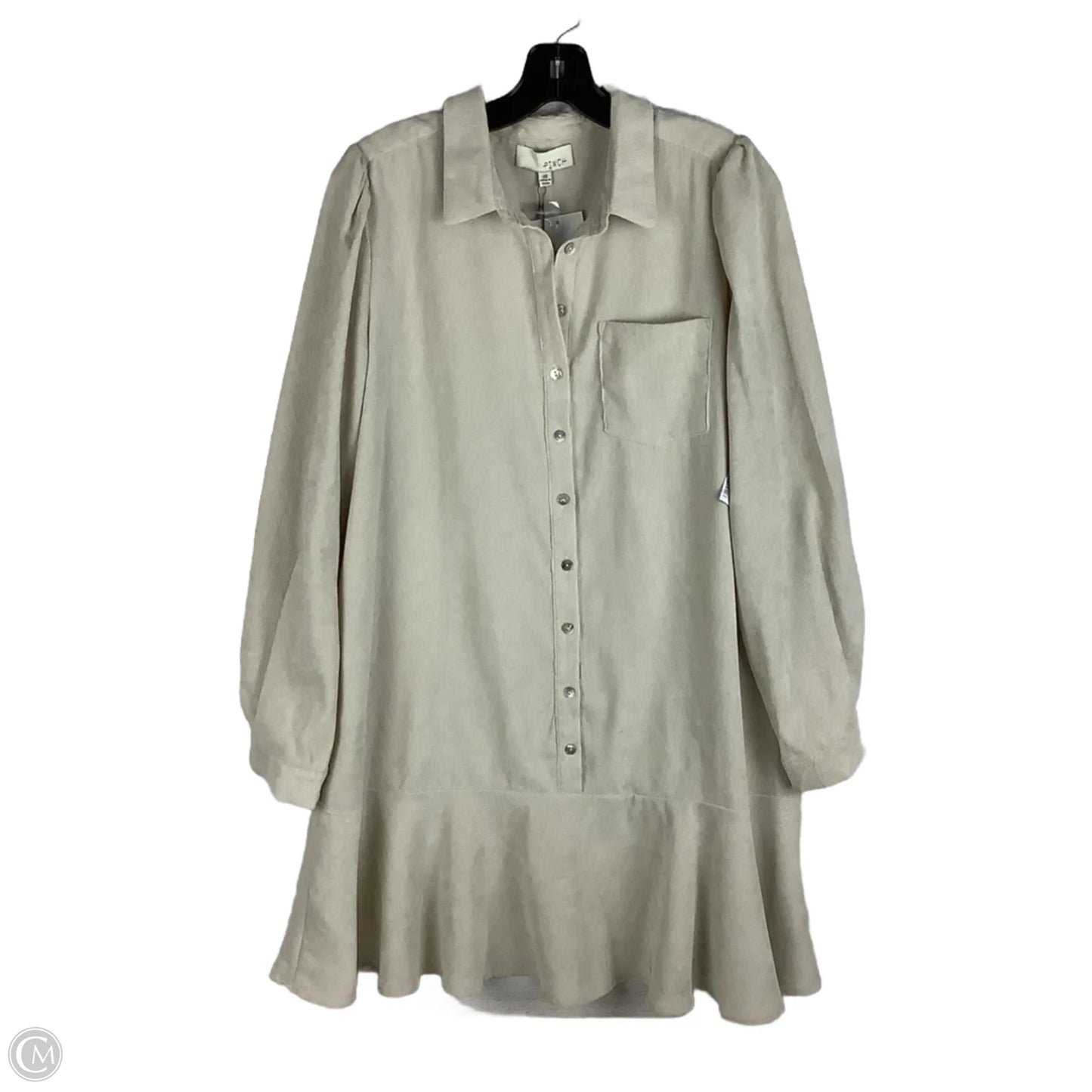 Dress Casual Short By Pinch In Cream, Size: M