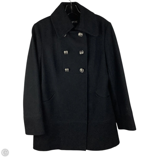 Coat Peacoat By Apt 9 In Black, Size: M