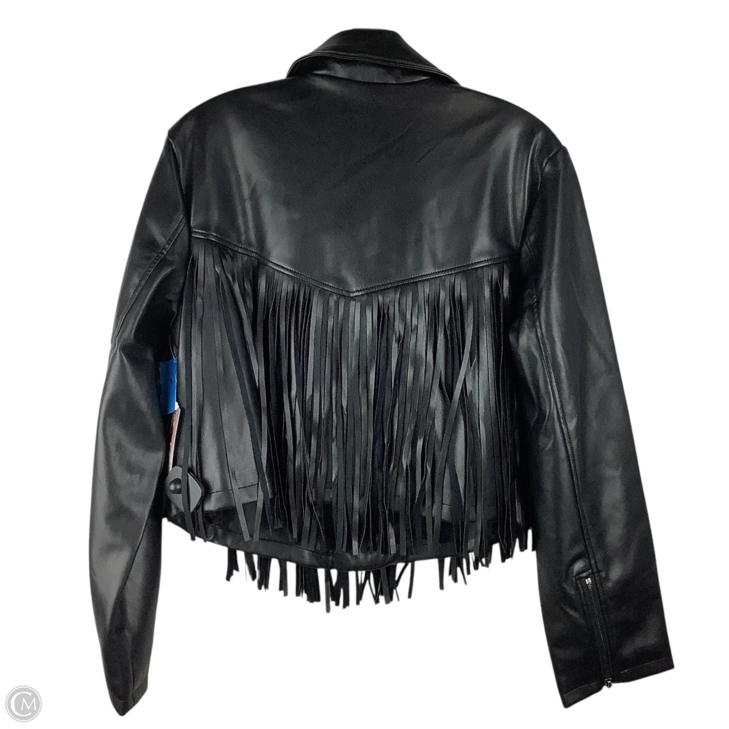 Jacket Leather By Sofia By Sofia Vergara In Black, Size: Xl
