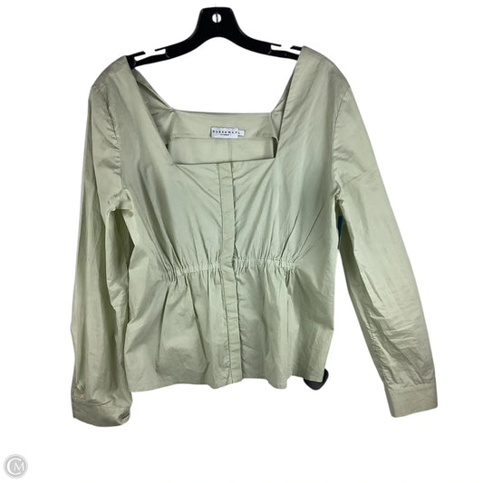 Top Long Sleeve By Clothes Mentor In Green, Size: L