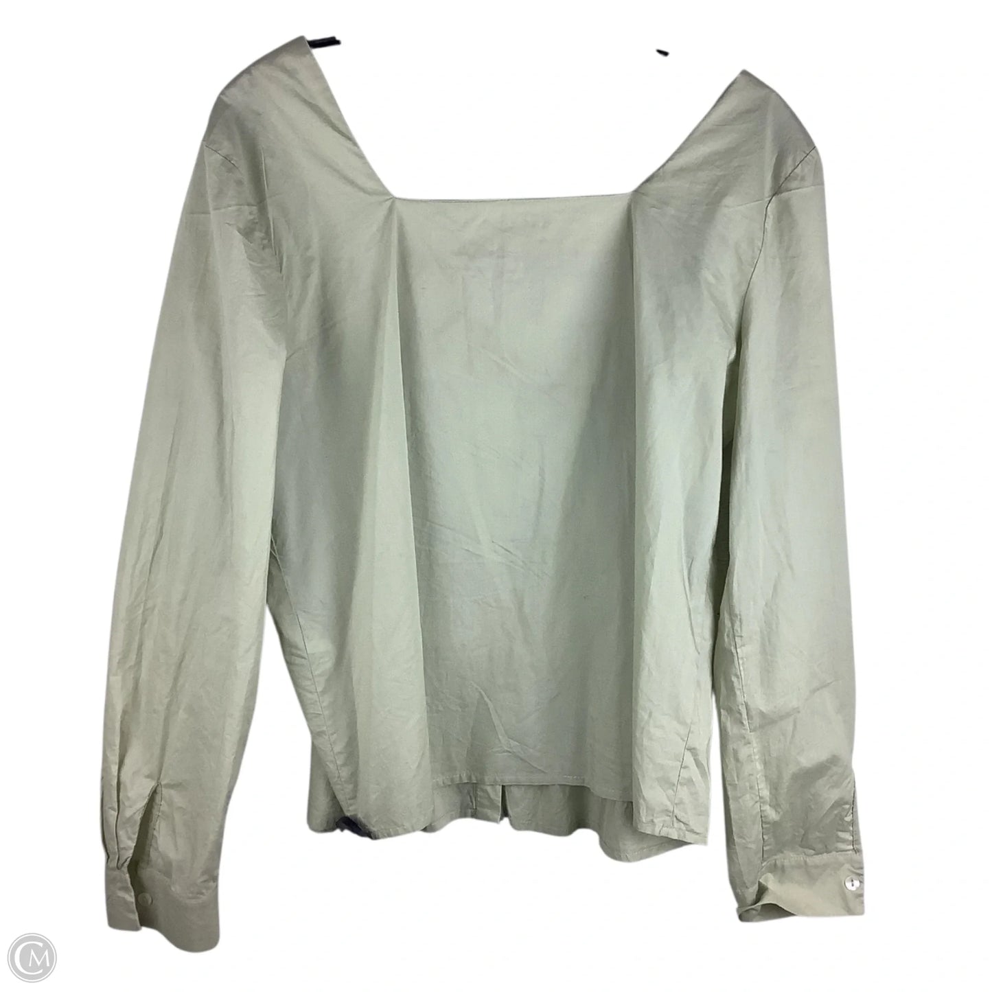 Top Long Sleeve By Clothes Mentor In Green, Size: L