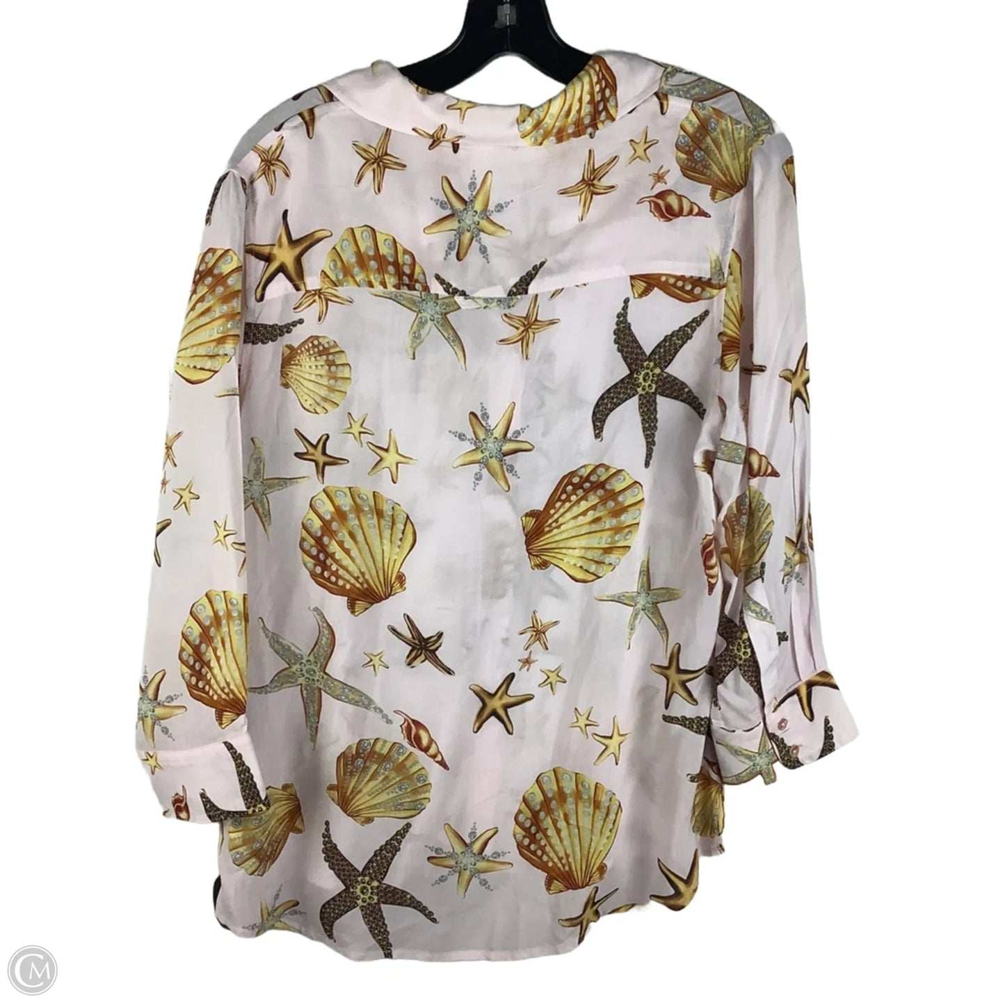 Top Long Sleeve By Elie Tahari In Pink, Size: M