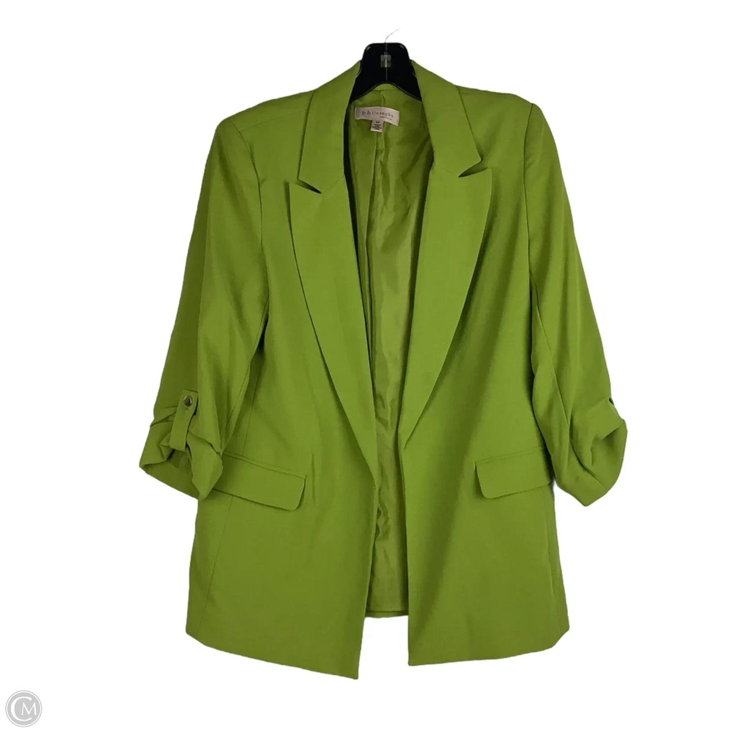 Blazer By Philosophy In Chartreuse, Size: S