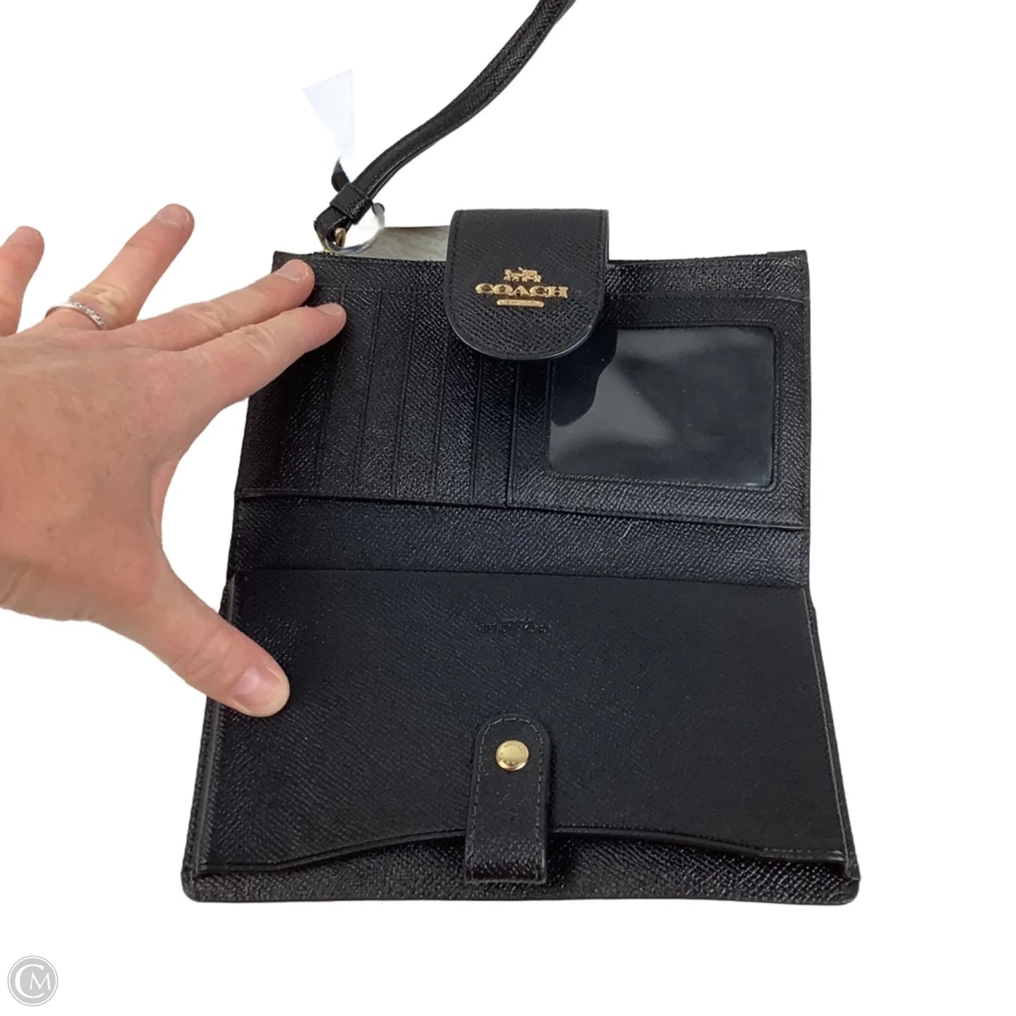 Wristlet Designer By Coach, Size: Medium