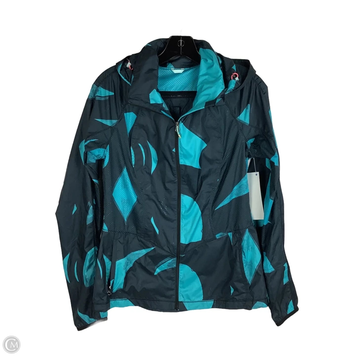 Athletic Jacket By Lululemon In Navy, Size: 6