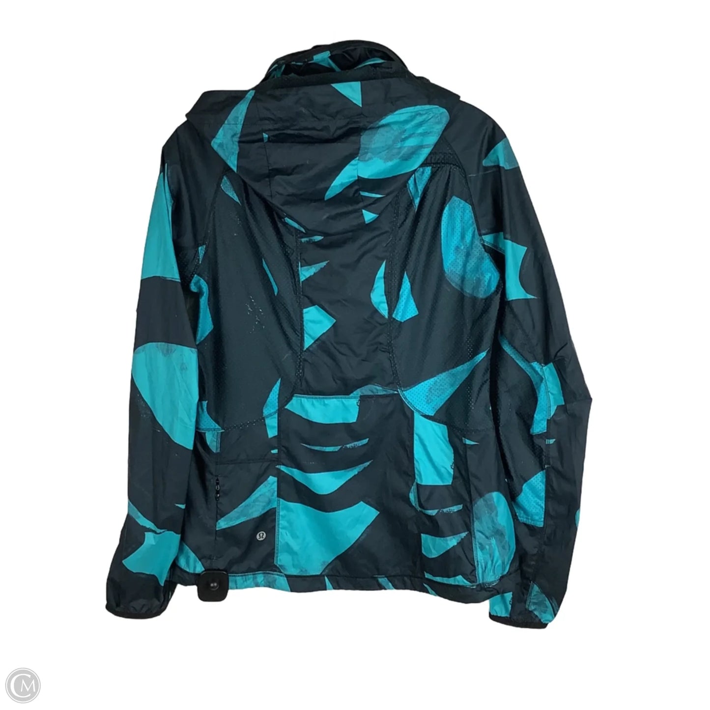 Athletic Jacket By Lululemon In Navy, Size: 6