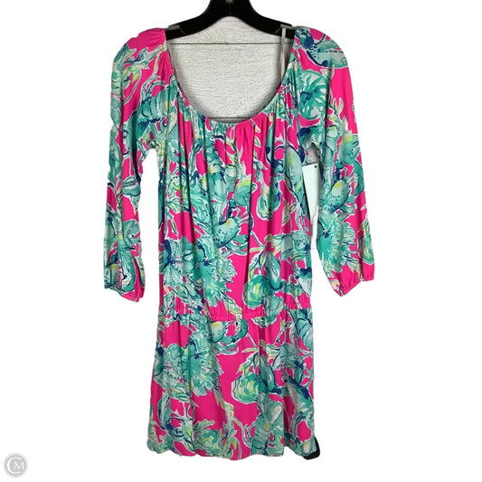 Romper Designer By Lilly Pulitzer In Pink, Size: S