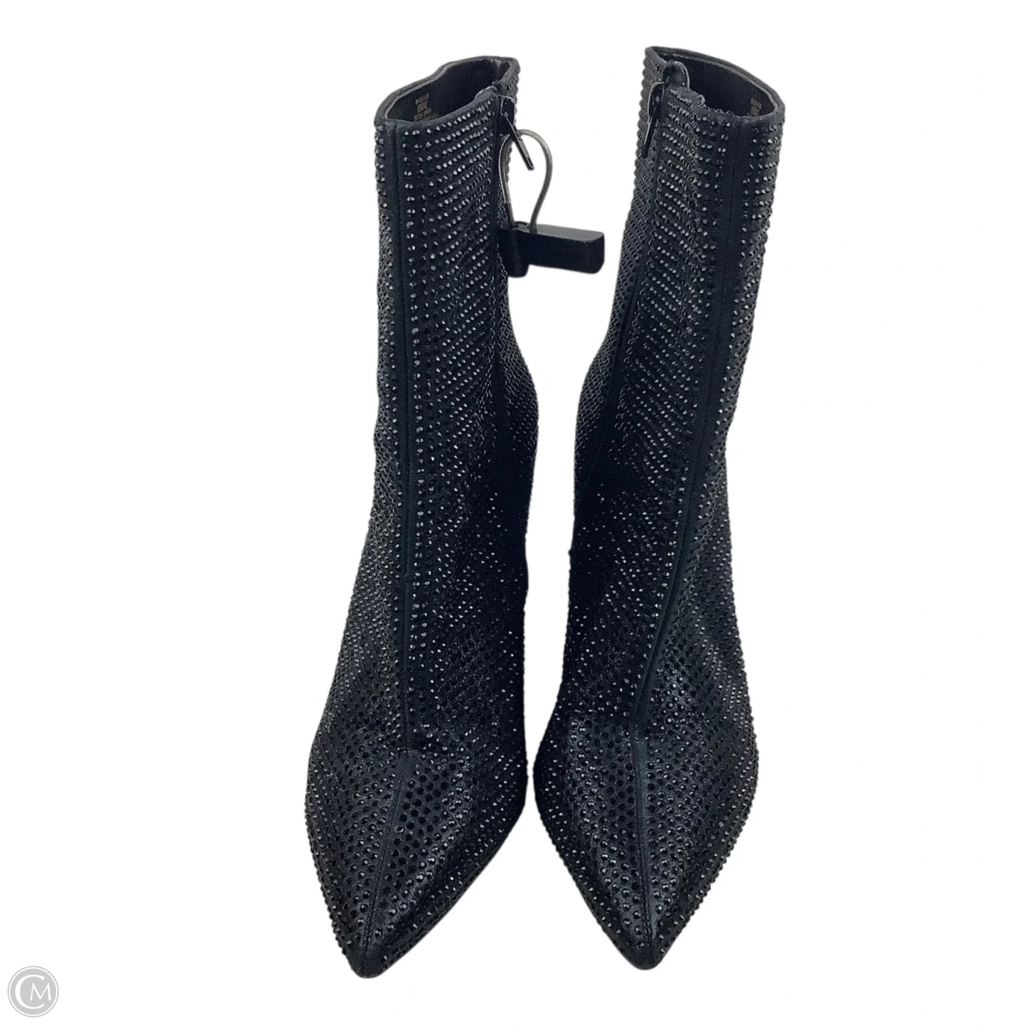 Boots Ankle Heels By Mix No 6 In Black, Size: 10