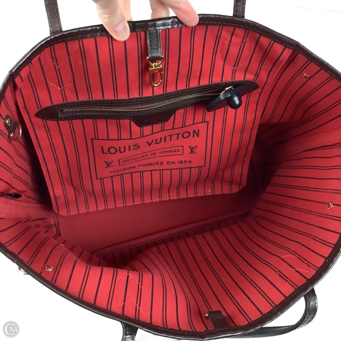 Handbag Luxury Designer By Louis Vuitton, Size: Medium