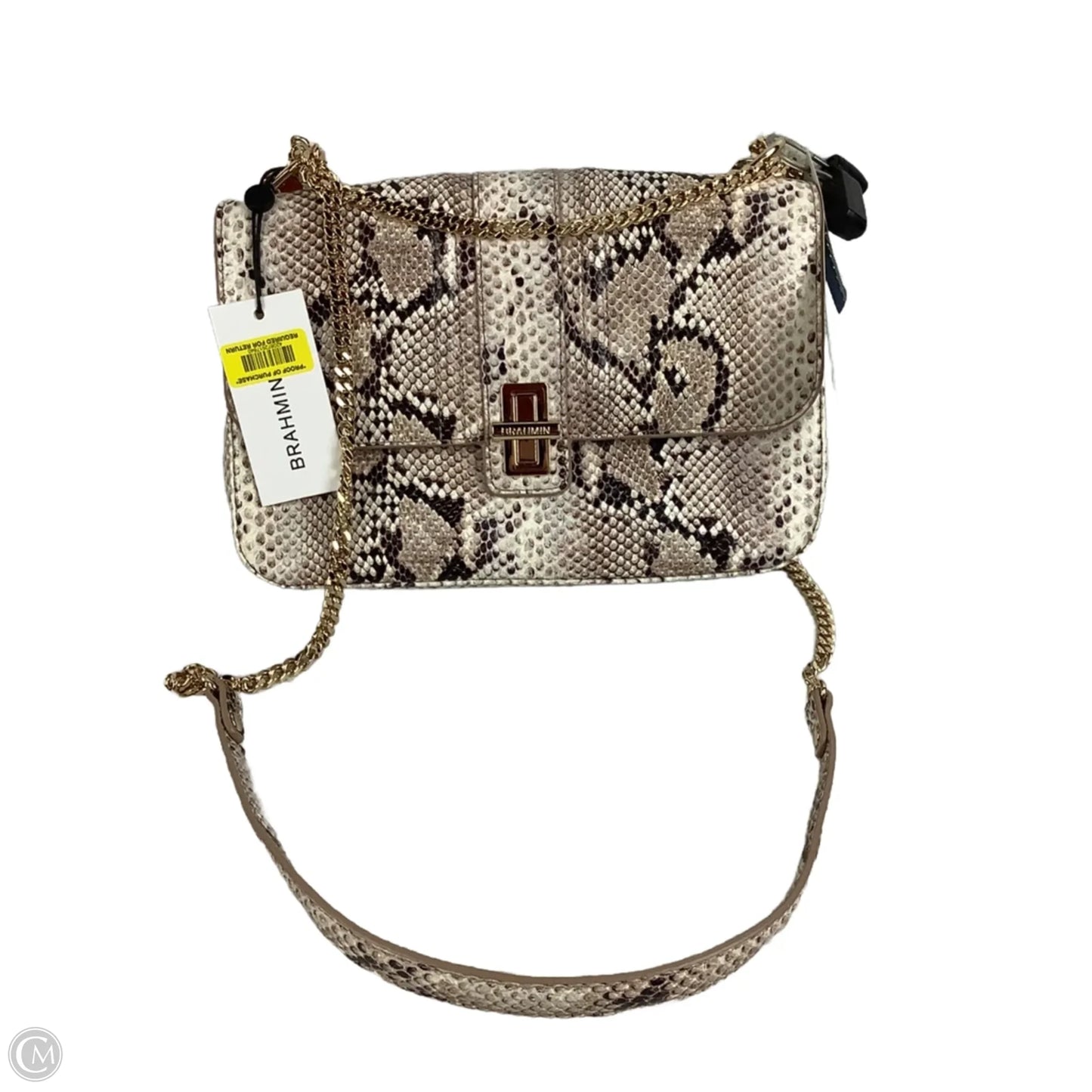 Crossbody Designer By Brahmin, Size: Medium