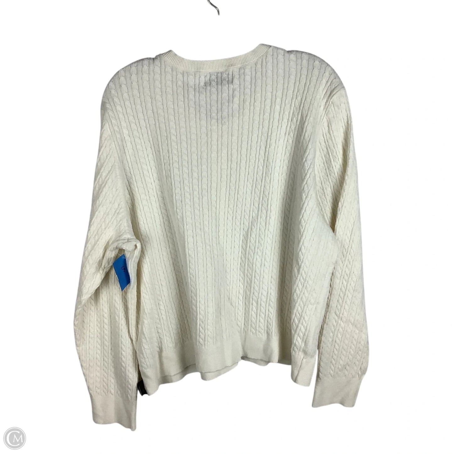 Sweater Cardigan By Old Navy In Cream, Size: 3x