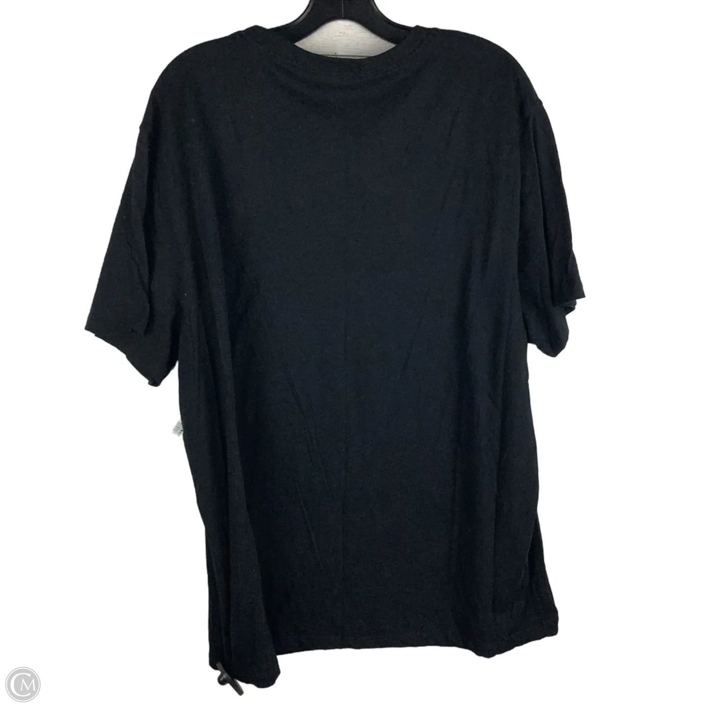 Top Short Sleeve Basic By Old Navy In Black, Size: Xxl
