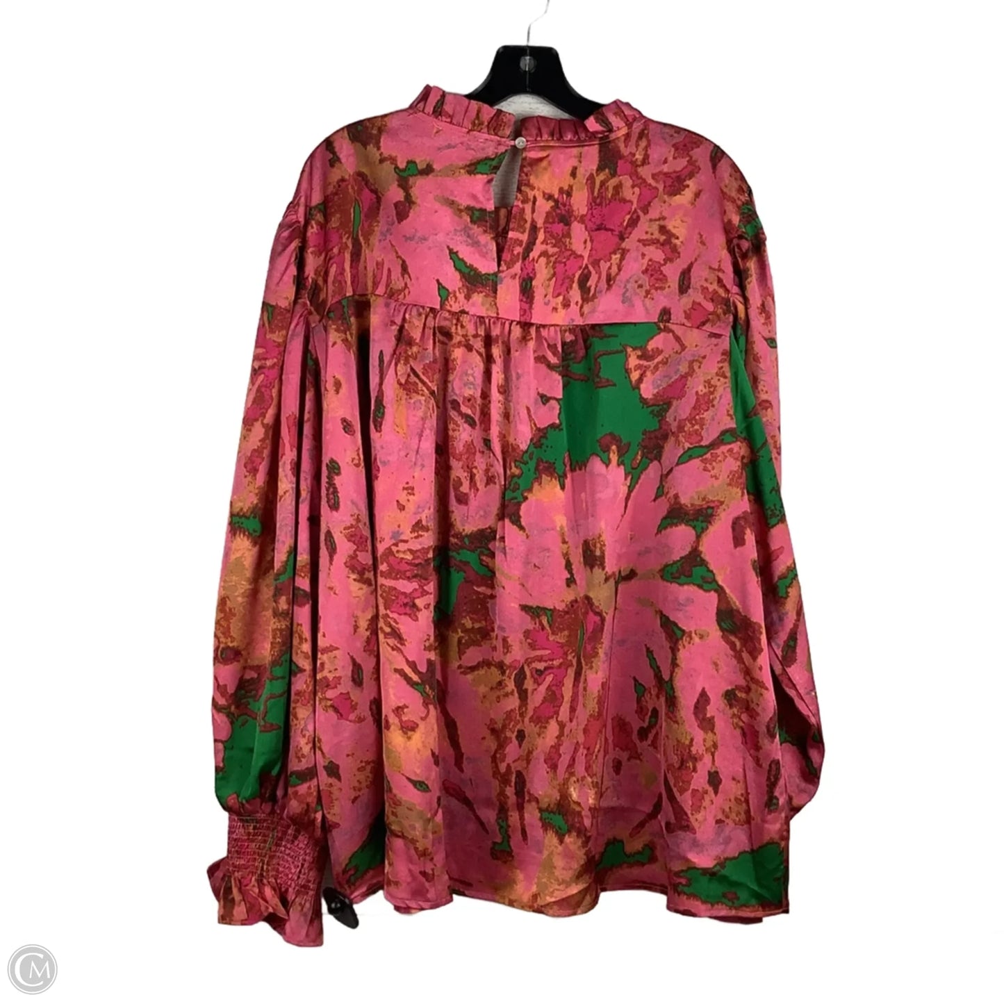 Top Long Sleeve By Jodifl In Pink, Size: 3x