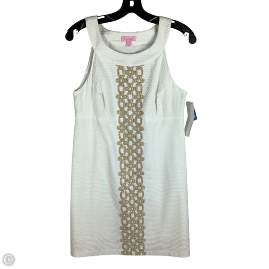 Dress Designer By Lilly Pulitzer In White, Size: 8