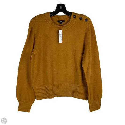 Sweater By J. Crew In Yellow, Size: L