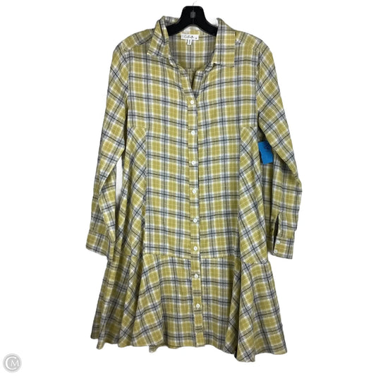 Dress Casual Short By Clothes Mentor In Yellow, Size: S