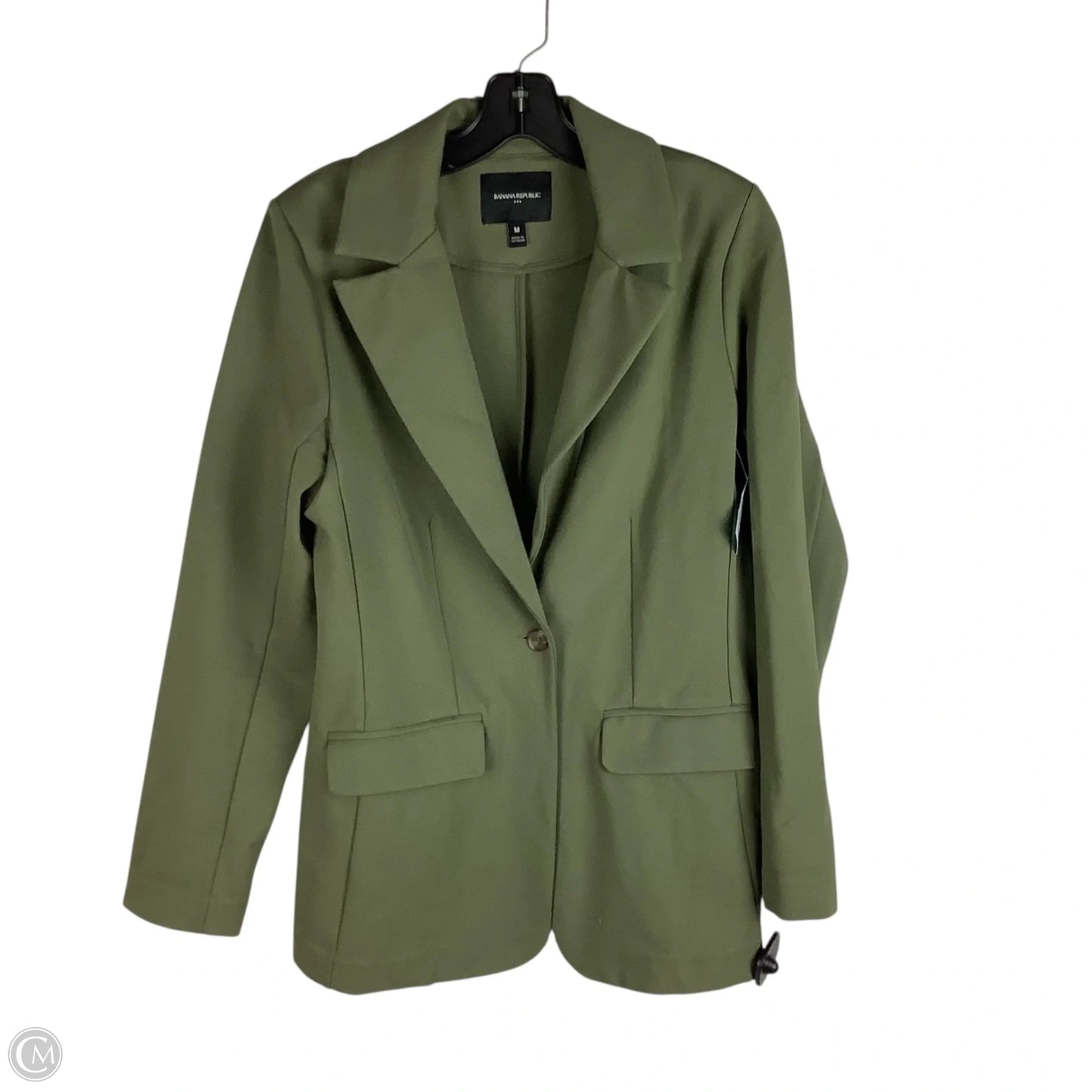 Blazer By Banana Republic In Green, Size: M