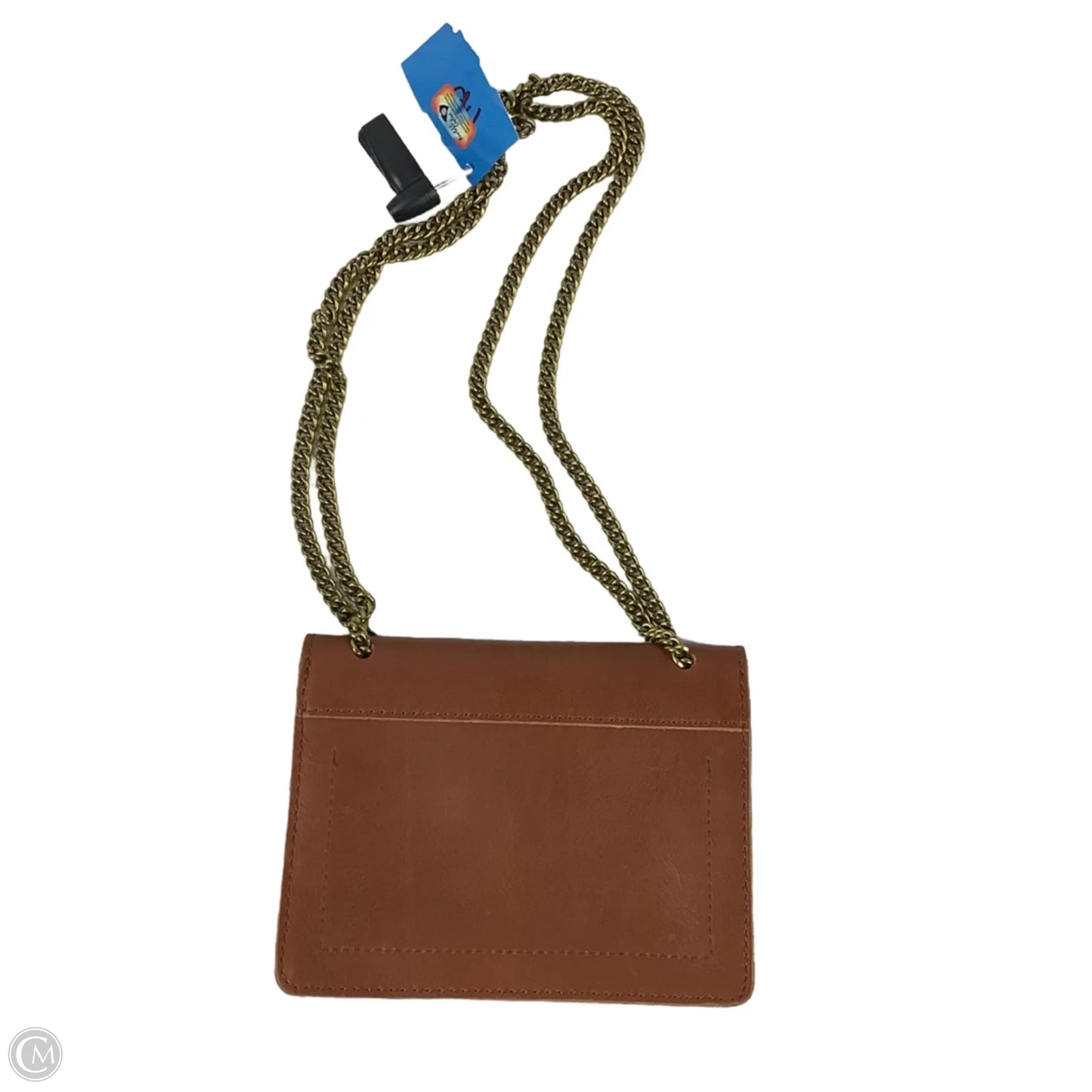 Diaper Bag Leather By Madewell, Size: Small