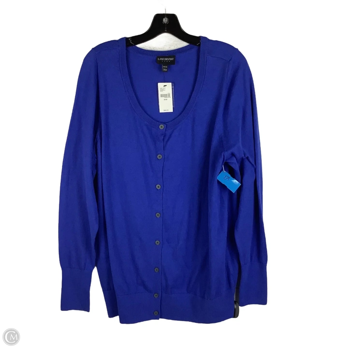 Cardigan By Lane Bryant In Blue, Size: 1x (18/20)