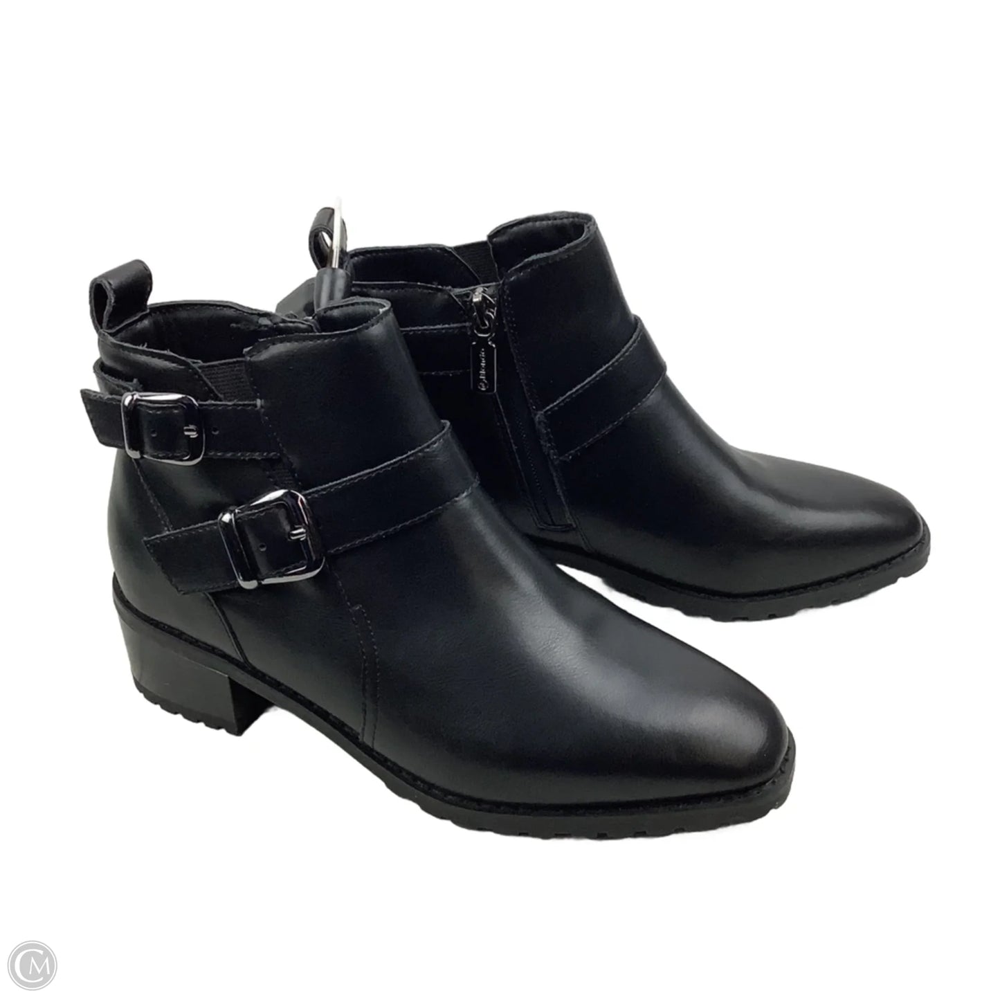 Boots Ankle Flats By Blondo In Black, Size: 7