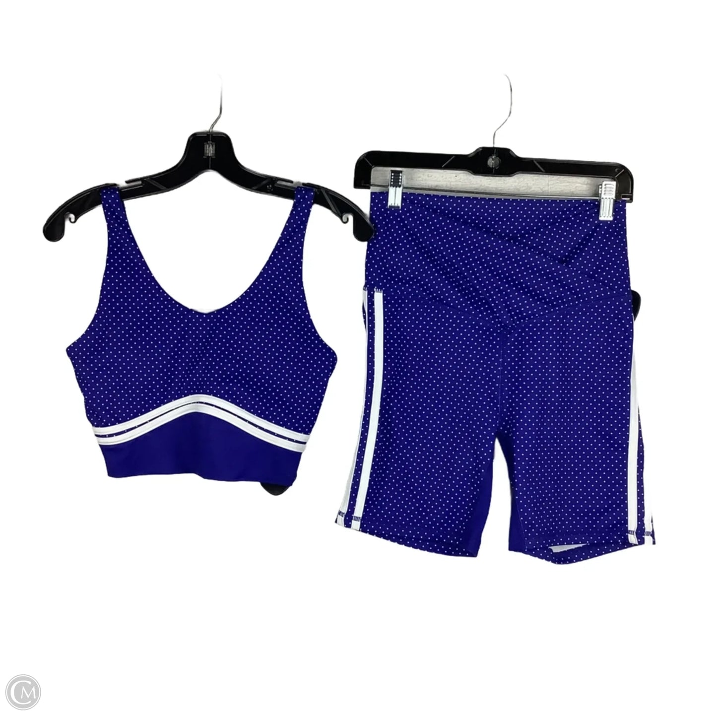 Athletic Shorts 2pc By Wilo In Blue, Size: M