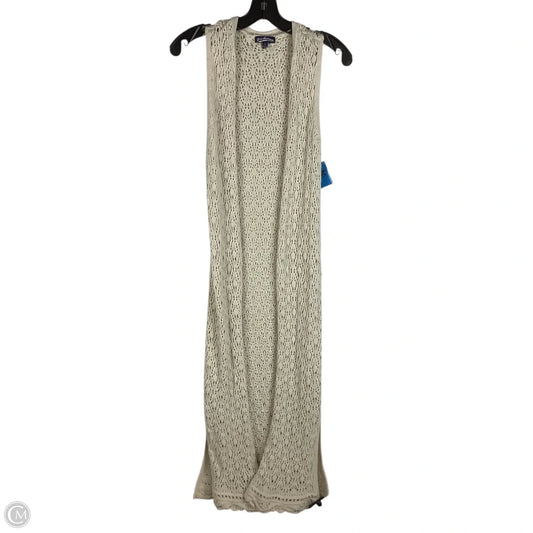 Vest Other By Freshman In Cream, Size: Xs