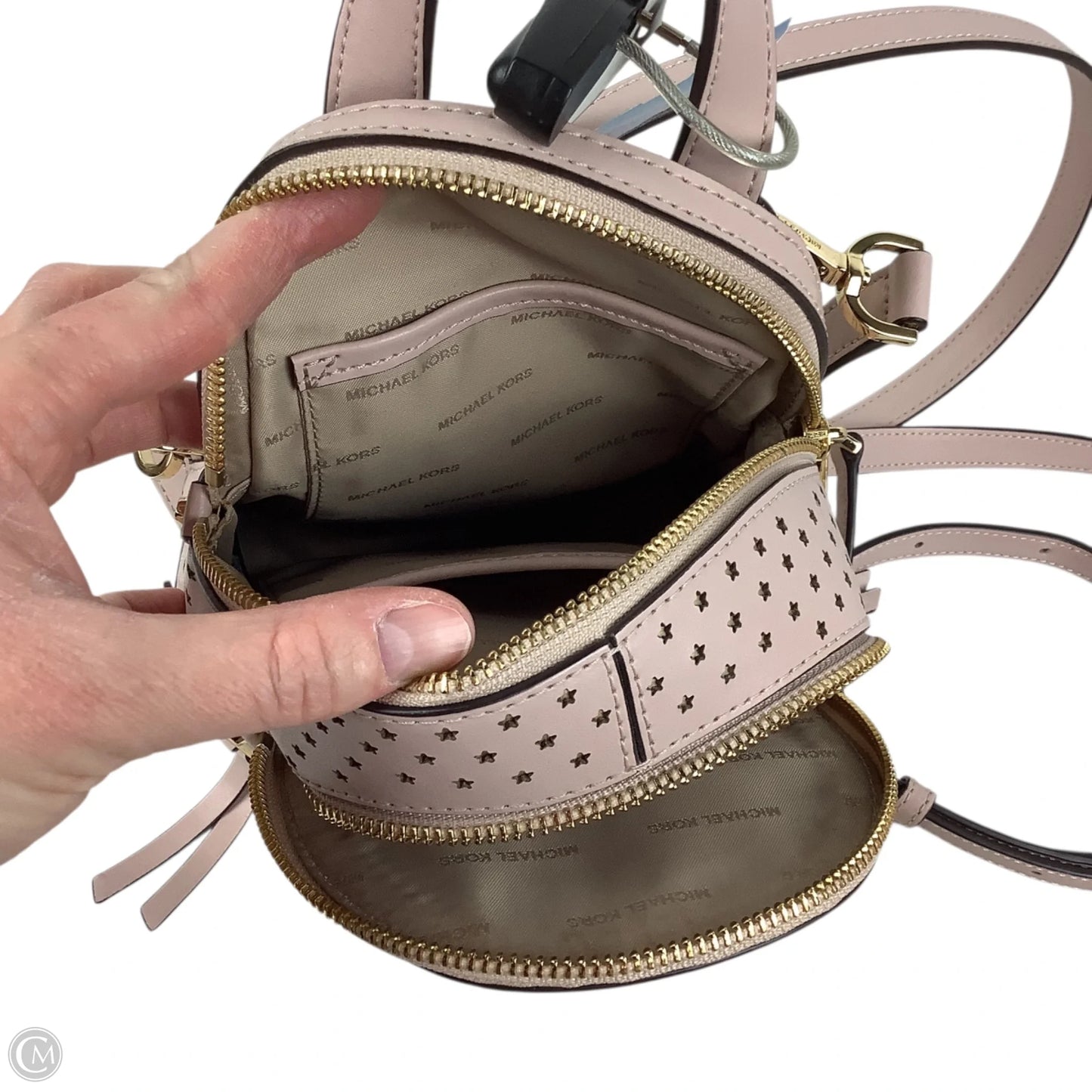 Backpack Designer By Michael Kors, Size: Small (mini)