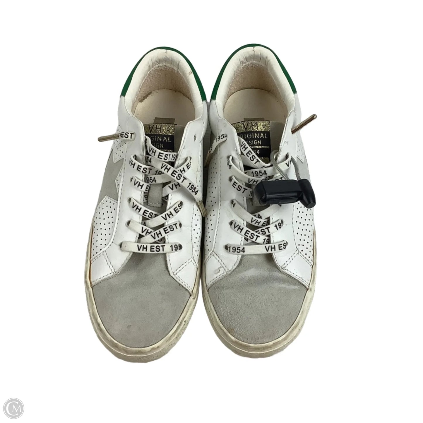 Shoes Sneakers By Vintage Havana In Green & White, Size: 8.5