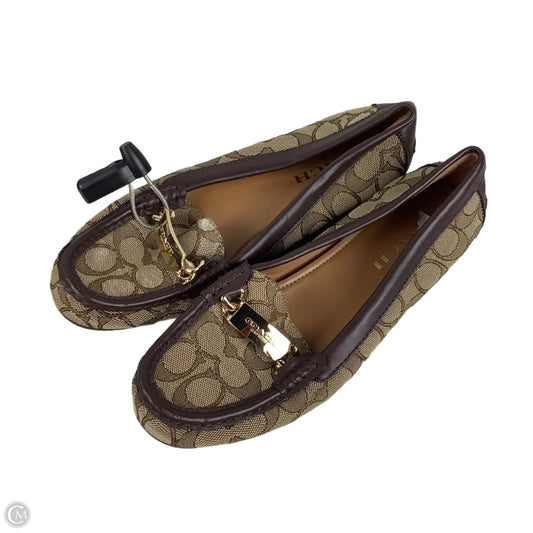 Shoes Designer By Coach In Brown, Size: 7.5