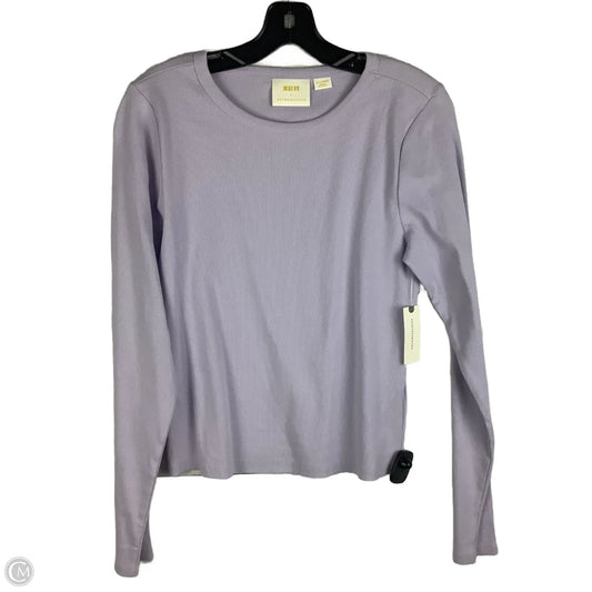Top Long Sleeve By Maeve In Purple, Size: Xl