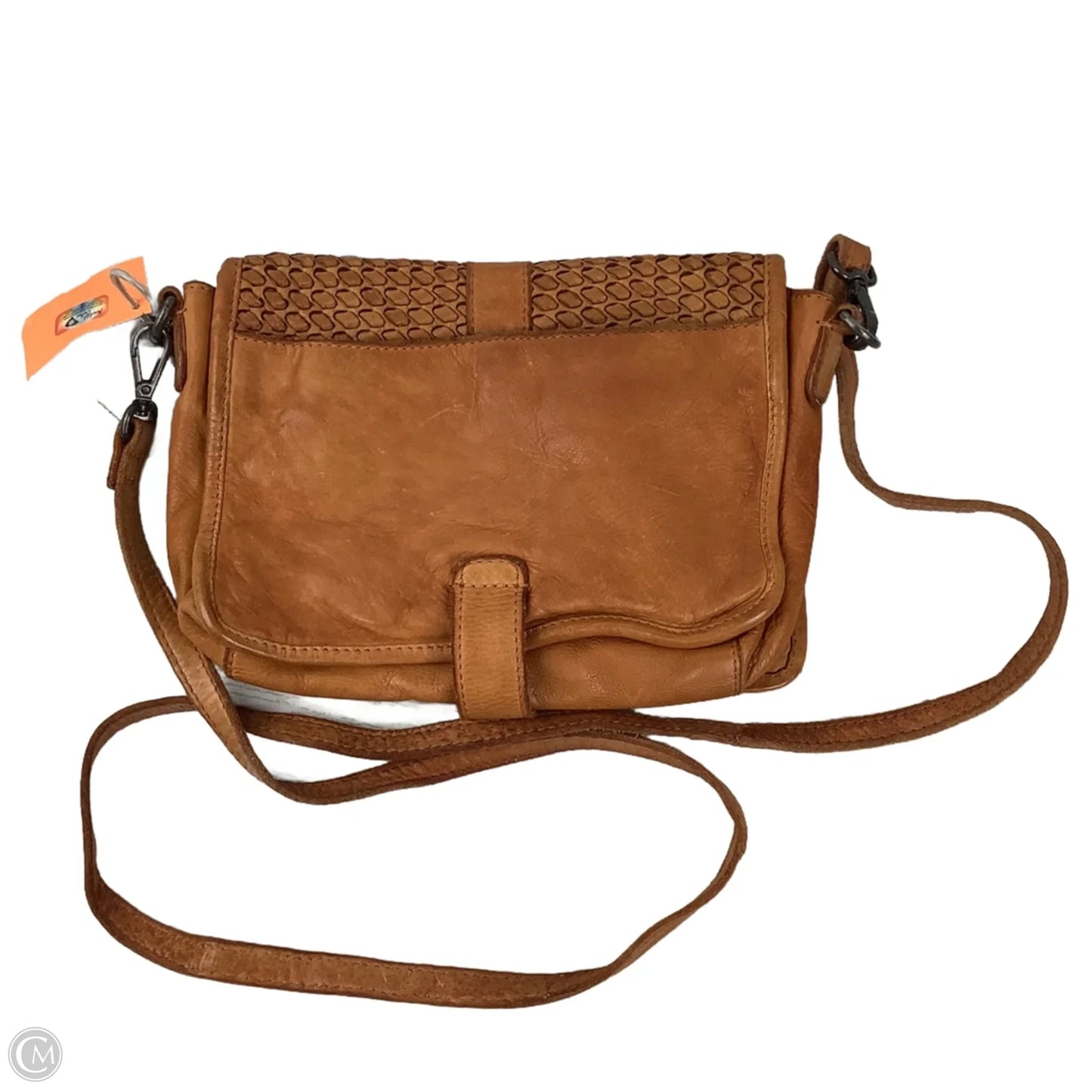 Crossbody Leather By Clothes Mentor, Size: Medium