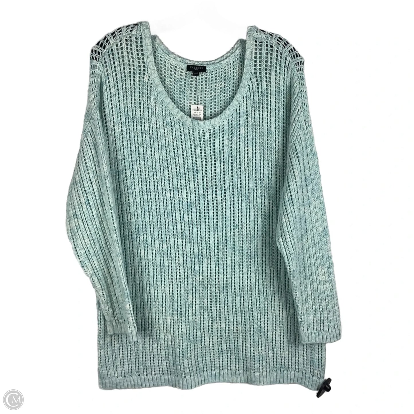 Sweater By Talbots In Black, Size: 1x