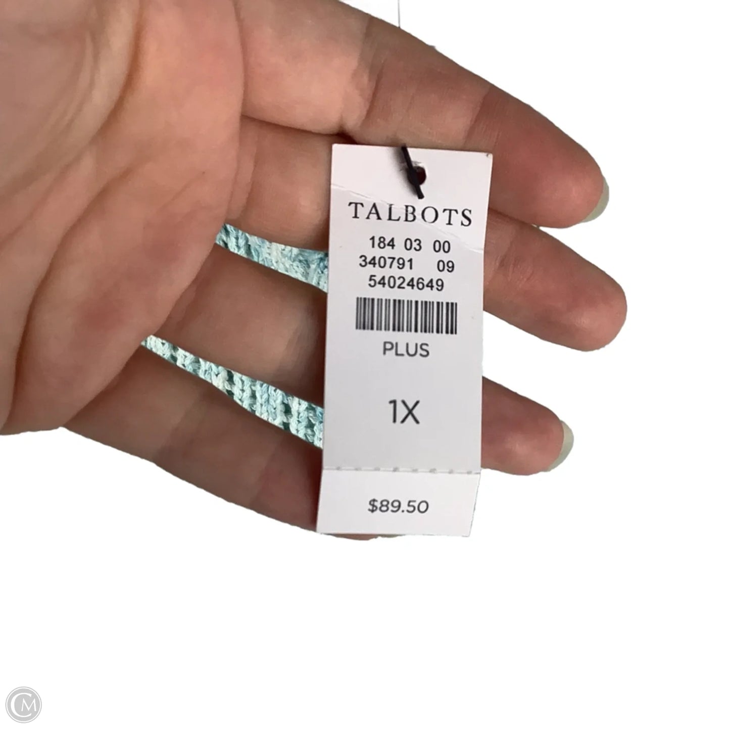 Sweater By Talbots In Black, Size: 1x