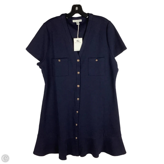 Dress Casual Short By Free Assembly In Navy, Size: Xl