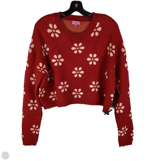 Sweater By Mi Ami In Red, Size: S
