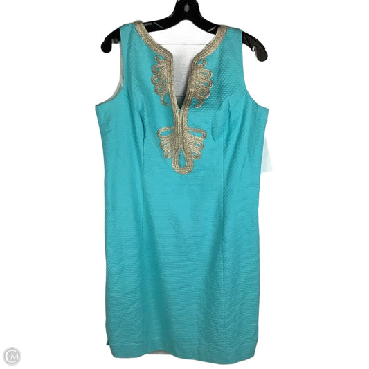 Dress Designer By Lilly Pulitzer In Blue, Size: 14