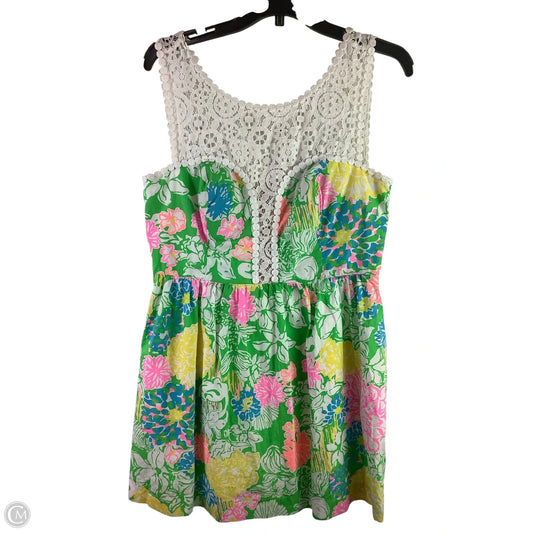 Dress Designer By Lilly Pulitzer In Multi-colored, Size: 12