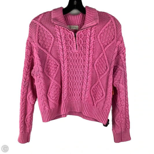 Sweater By Lucky Brand In Pink, Size: Xs