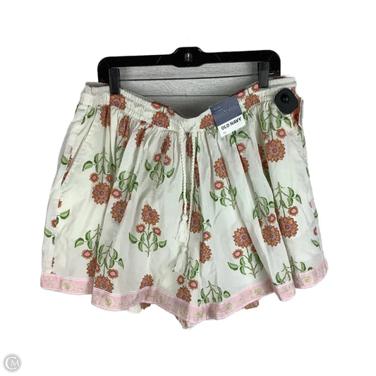 Shorts By Old Navy In Floral Print, Size: Xl