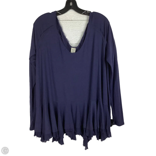Top Long Sleeve Basic By We The Free In Navy, Size: L