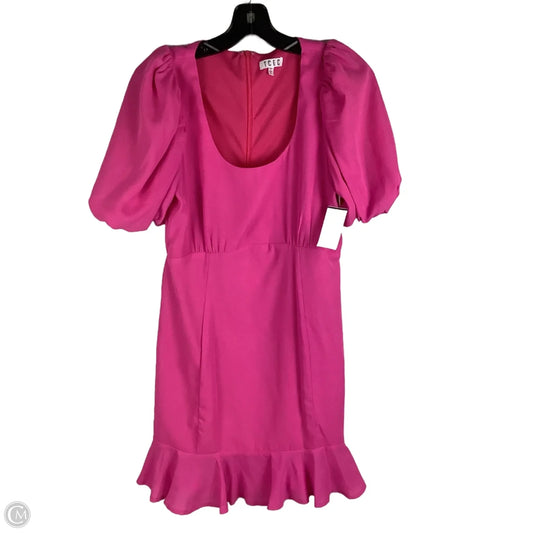 Dress Casual Short By Tcec In Pink, Size: S
